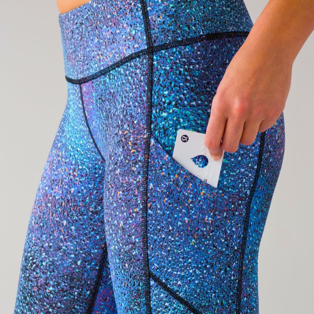 Lululemon Pace Rival Speed Crop Legging Rare Mermaid Print